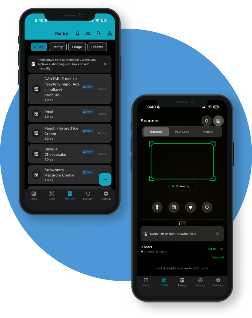 shopping app graphics